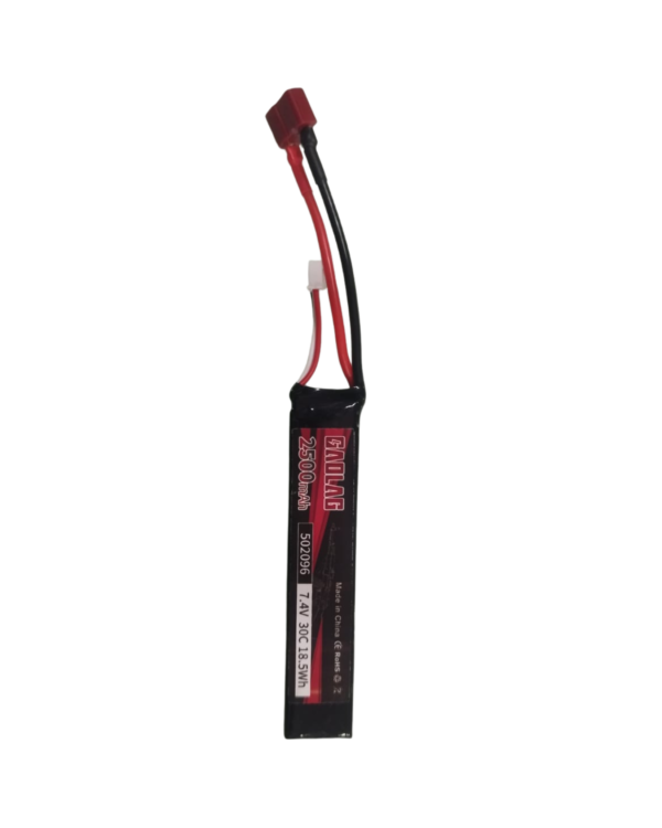 LiPo 7,4V 2.500 mAh (T - Din) - Urban Defense Chile