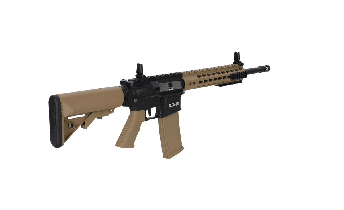 Réplica M4 Specna Modelo F02 ETU (Gatillo Electrónico Polaco) Color Ht - Urban Defense Chile