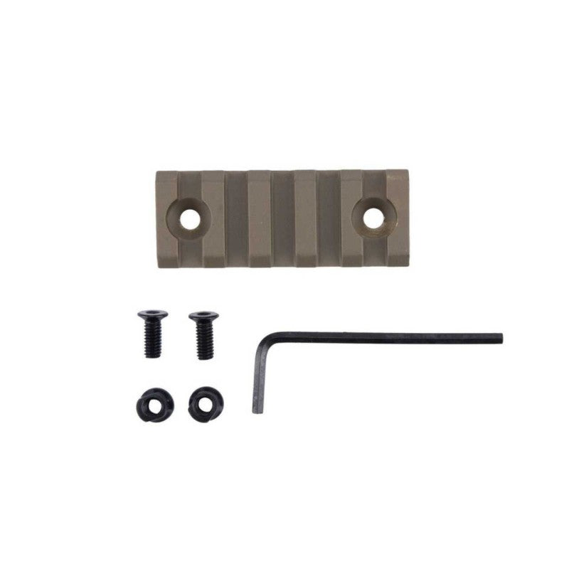 Aabb M-LOK Nylon Picatinny Rail Sections 5 Slots AB277 - Urban Defense Chile