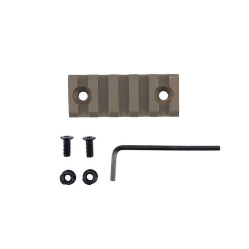 Aabb M-LOK Nylon Picatinny Rail Sections 5 Slots AB277 - Urban Defense Chile