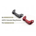 AAP 01 Extended Mag Release Black Red - Urban Defense Chile