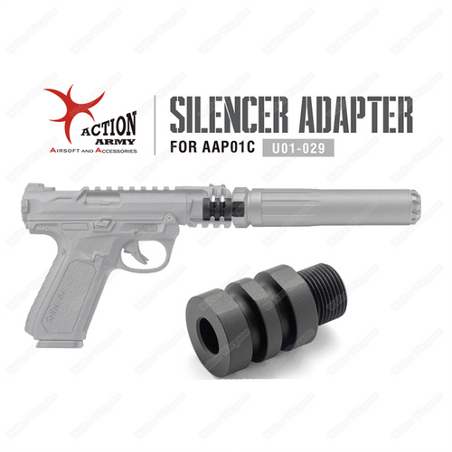Action Army AAP01C Silencer Adapter 14MM CCW AAP 01 - Urban Defense Chile