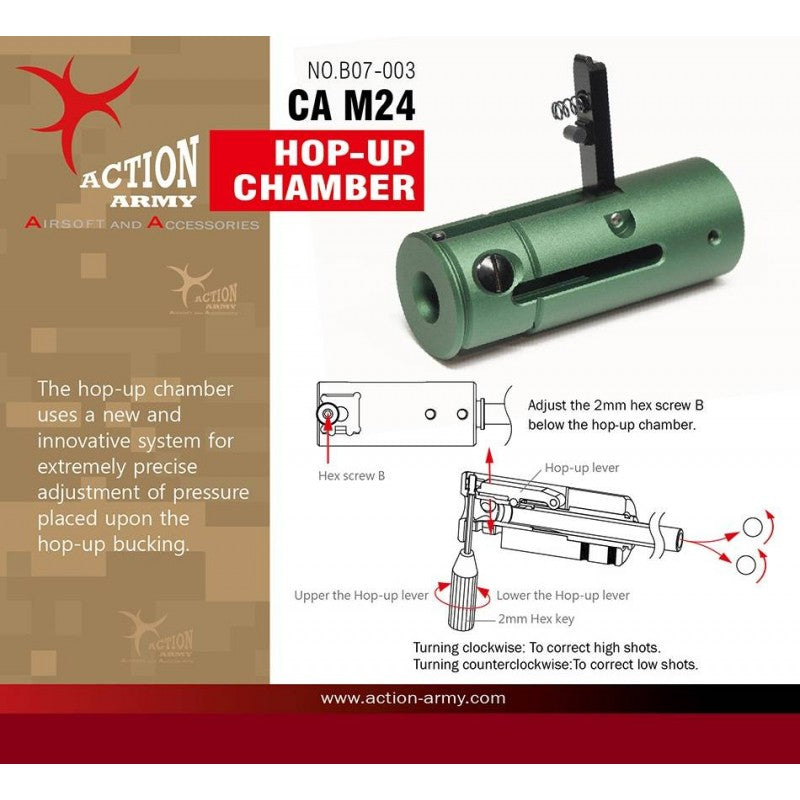 Action Army Ca M24 Ltr Hop Up Chamber For Gen 1 B07 003 - Urban Defense Chile