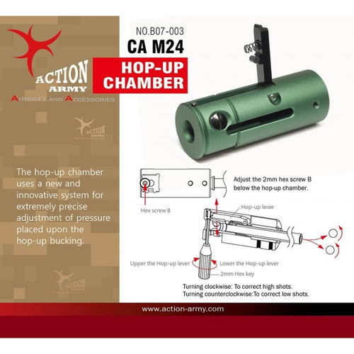 Action Army Ca M24 Ltr Hop Up Chamber For Gen 1 B07 003 - Urban Defense Chile