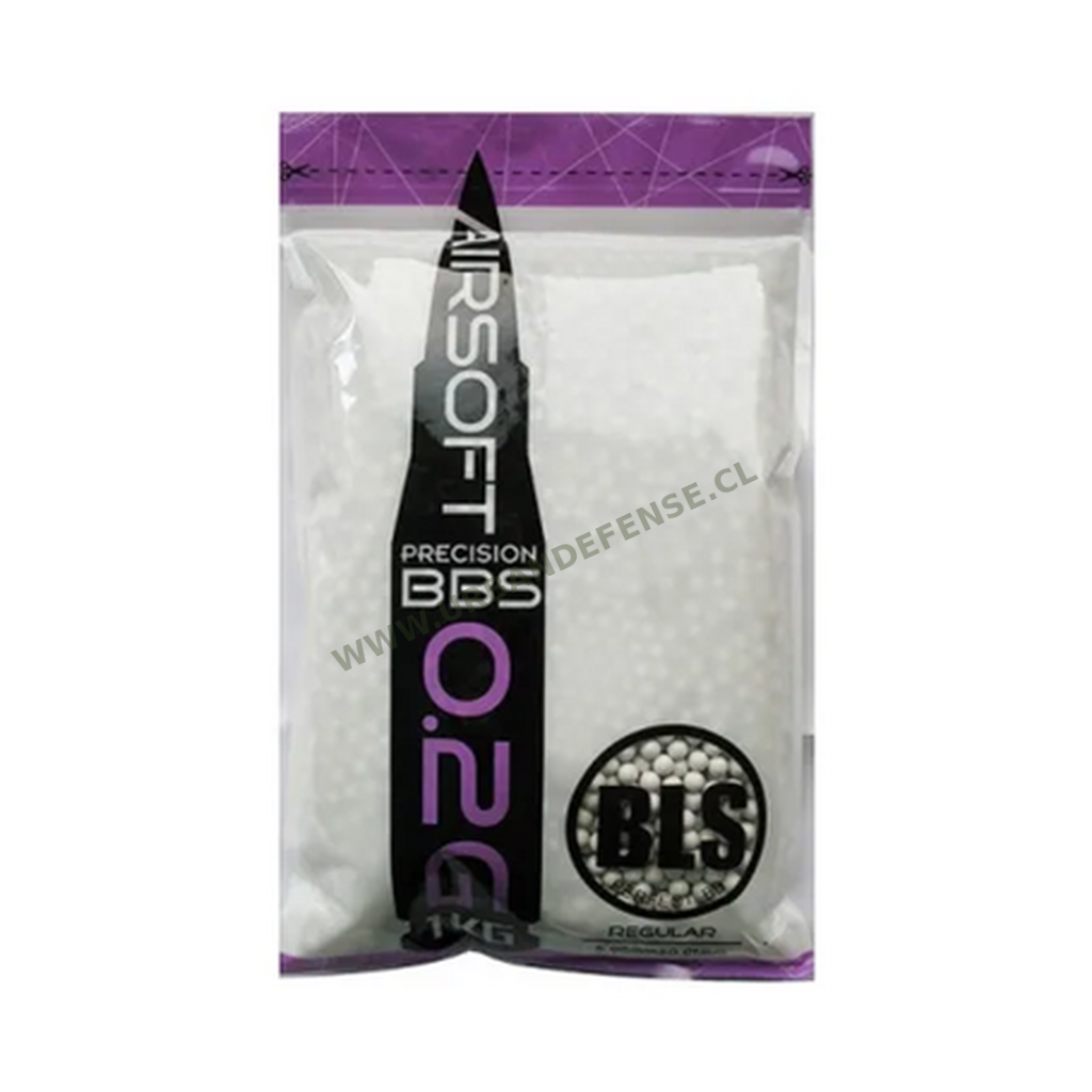 Balines BLS 0.20 Grs 1 Kilo - Urban Defense Chile