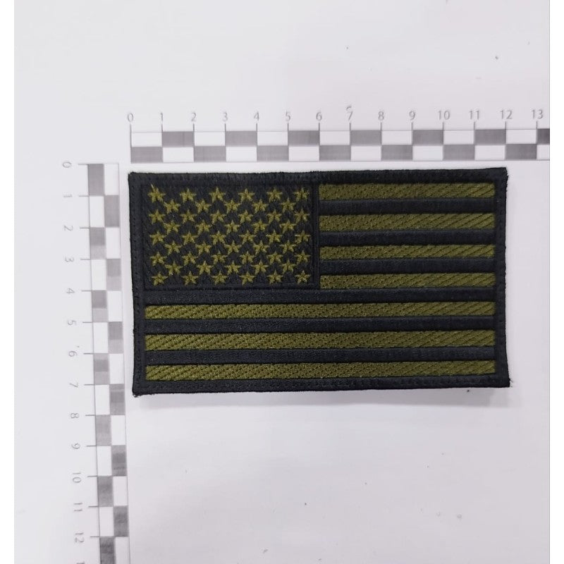 Bandera U.s.a Pecho Bordada - Urban Defense Chile