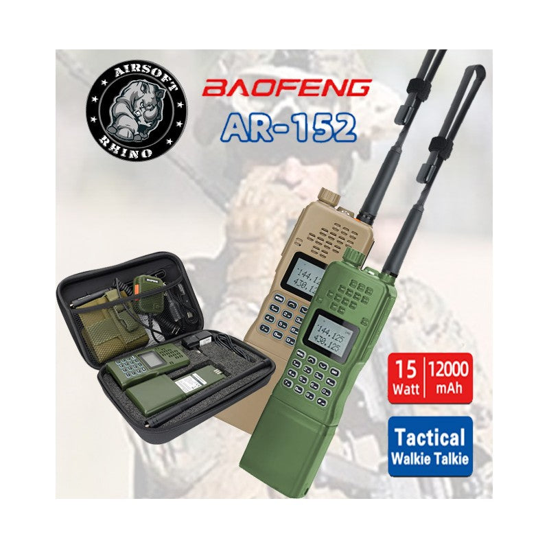 Baofeng Ar 152 Radio Militar Uhfvhf - Urban Defense Chile