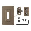 Base Montura con Velcro Tan para Casco - Urban Defense Chile