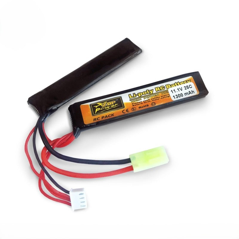 Batería LiPo 111V 1300MAH 25C Zop Power Mini Tamiya Nunchuk 2020002021115 - Urban Defense Chile