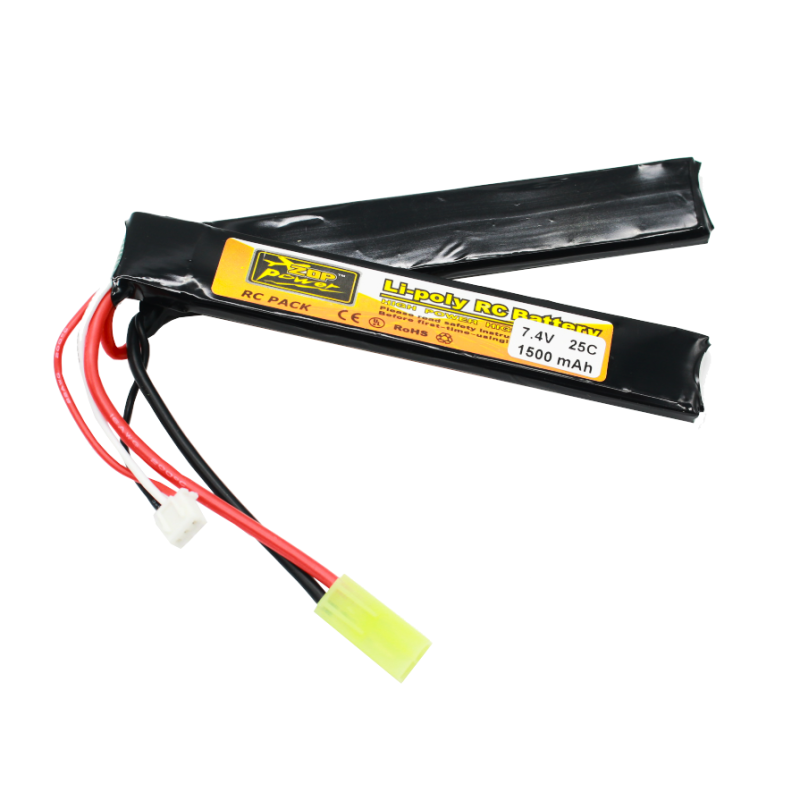 Batería LiPo 74V 1500MAH 25C Zop Power Mini Tamiya Nunchuk 2020002012748 - Urban Defense Chile