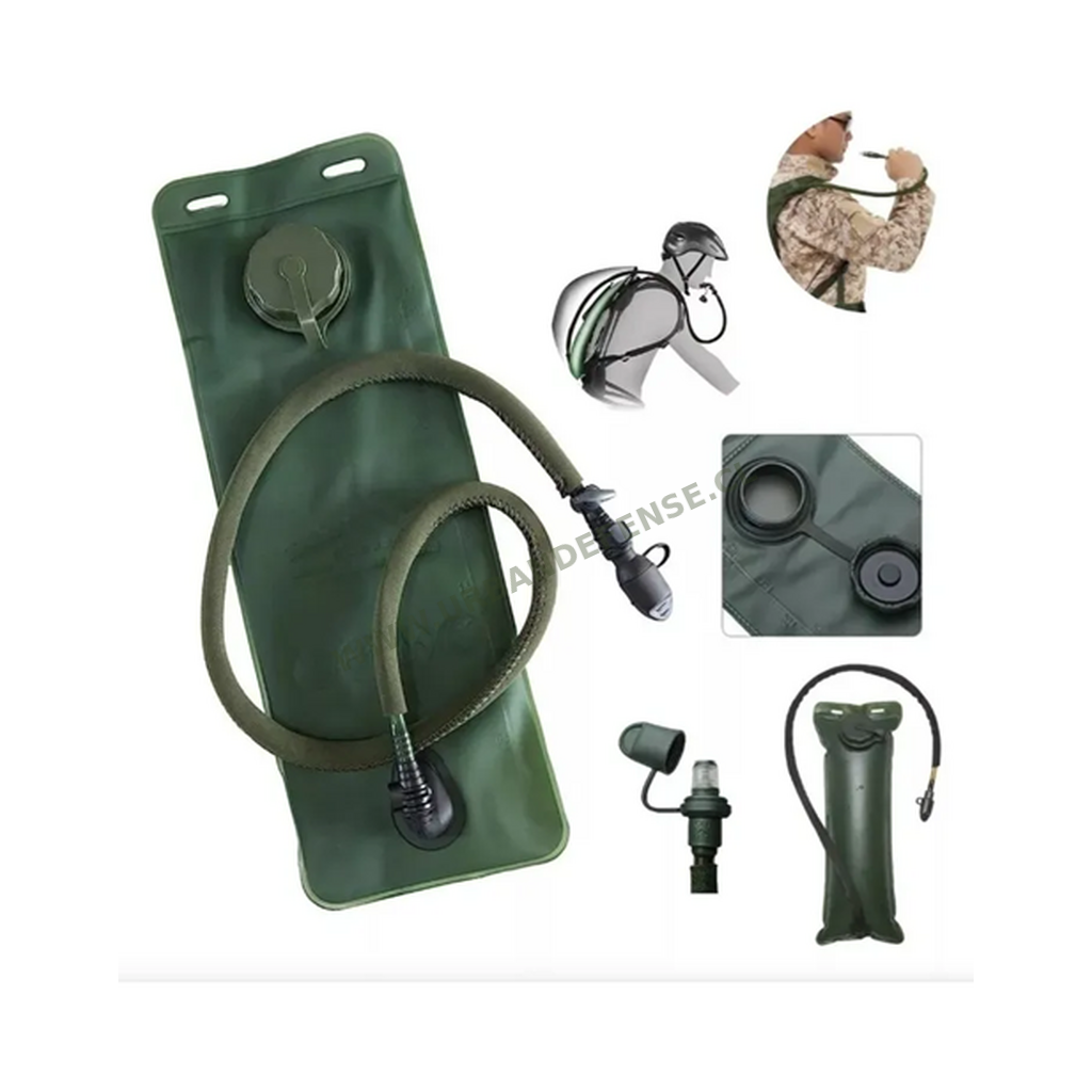 Bolsa de Agua Verde 1.5 Lts - Urban Defense Chile