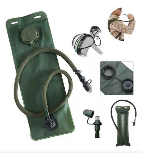 Bolsa de Agua Verde 1.5 Lts - Urban Defense Chile