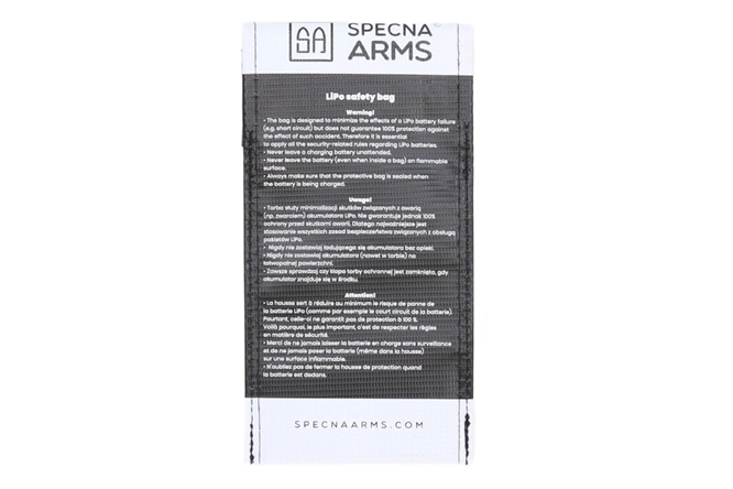 Bolso de Transporte Baterías LiPo Specna a - Urban Defense Chile