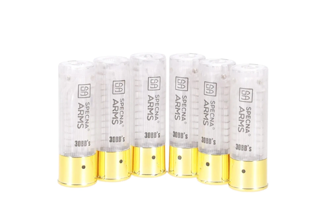 Specna Arms Set Of 6 Shells 30 BBS For Vapor™ Shotguns - Urban Defense Chile
