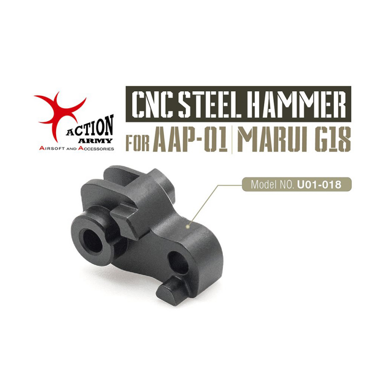 Cnc Steel Hammer For AAP 01 Marui G18 U01 018 - Urban Defense Chile