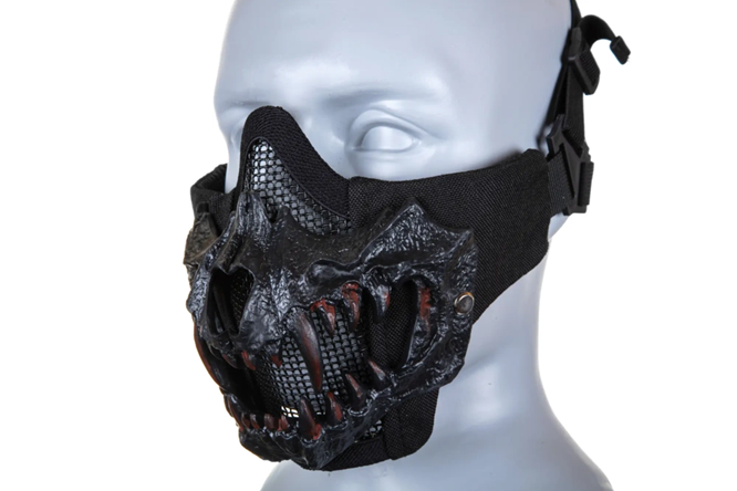 Máscara Stalker Evo Colmillos Actualización Máscara Negro - Urban Defense Chile