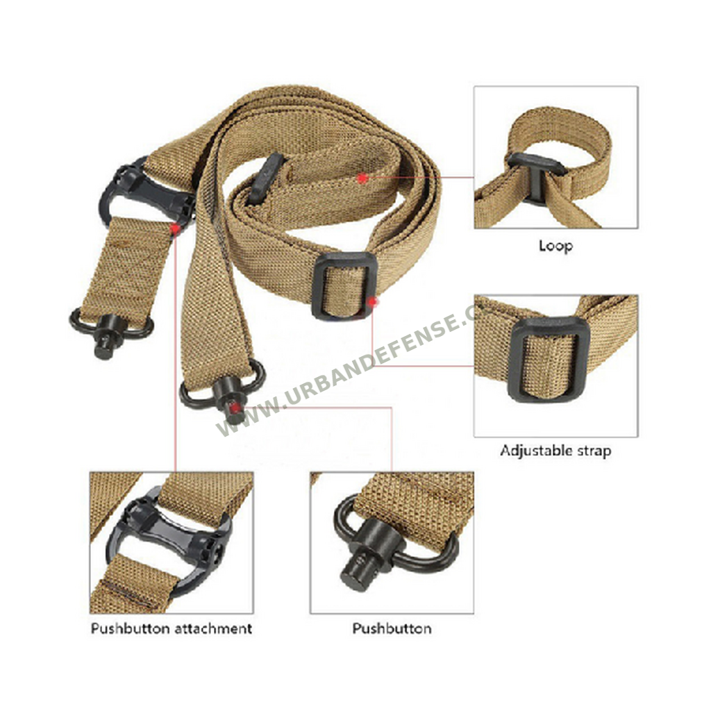 Correa 2 Puntas QD Tan - Urban Defense Chile