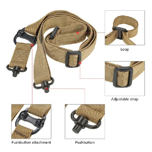 Correa 2 Puntas QD Tan - Urban Defense Chile