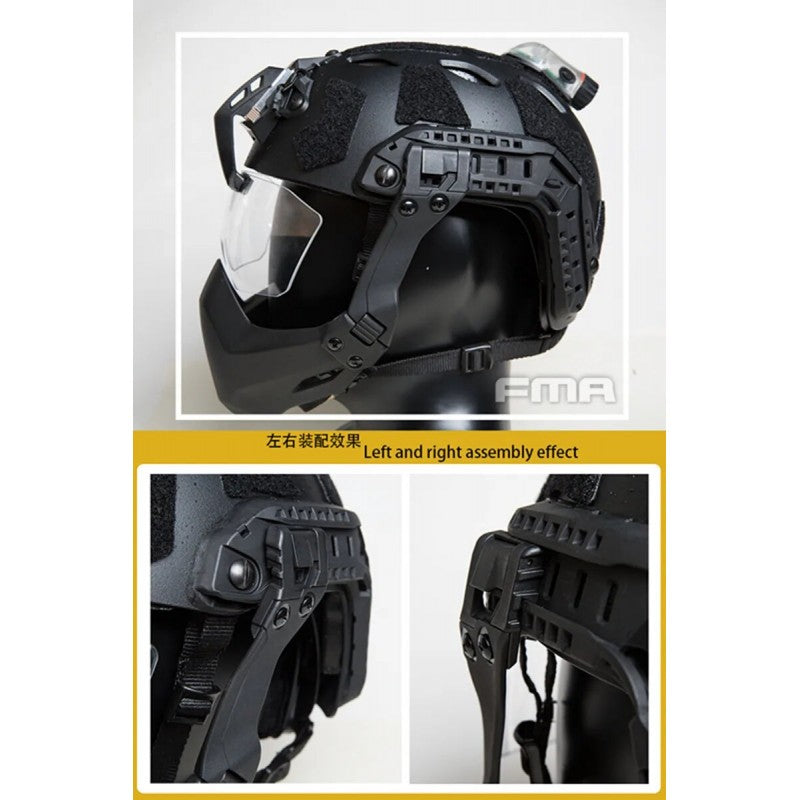 FMA Mascara de Medio Sello para Casco Táctico - Urban Defense Chile