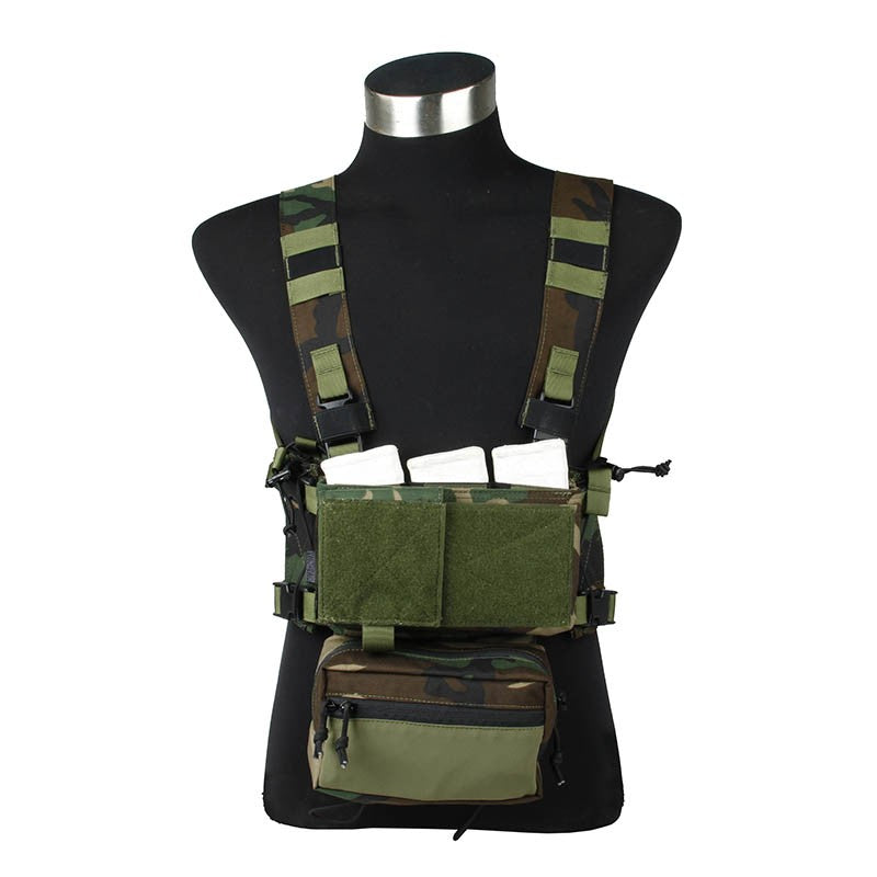 G TMC Modular Chest Rig Woodland - Urban Defense Chile