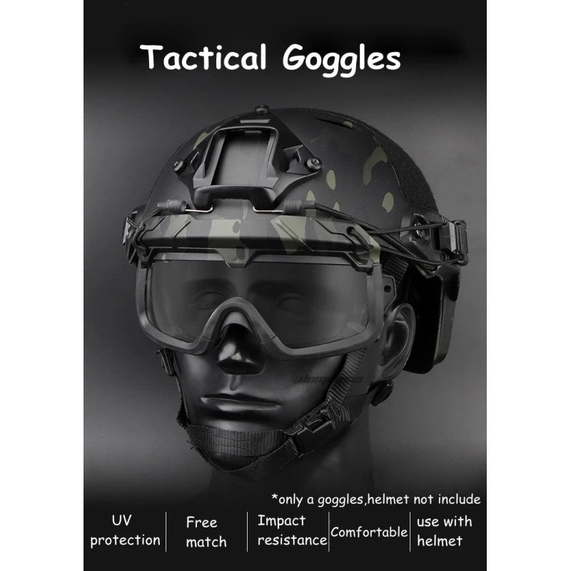 Gafas Tacticas Protectoras para Airsoft - Urban Defense Chile