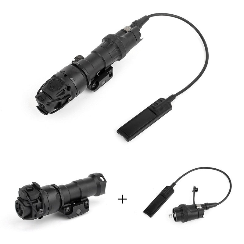 Kiji K1 Flashlight Tool No Logo With Remote Switch WD04082 BK - Urban Defense Chile