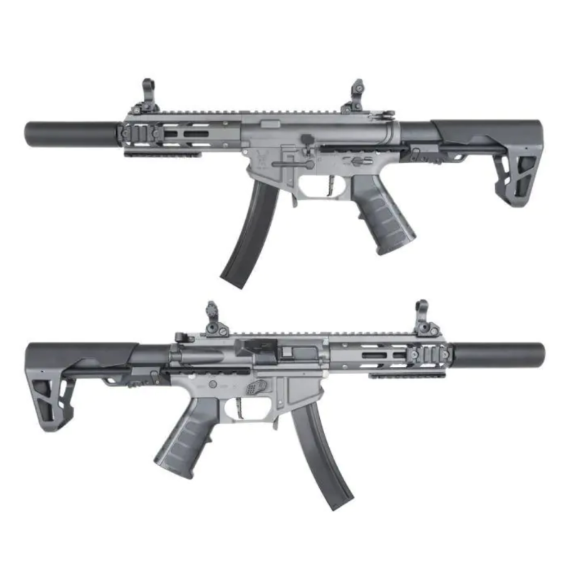 King Arms Pdw 9MM AEG Sbr Sd - Urban Defense Chile