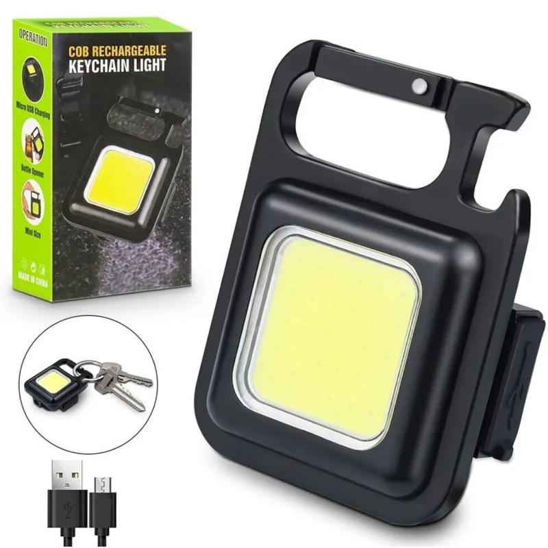 Linterna Cob Recargable Keychain 7885611700319 - Urban Defense Chile