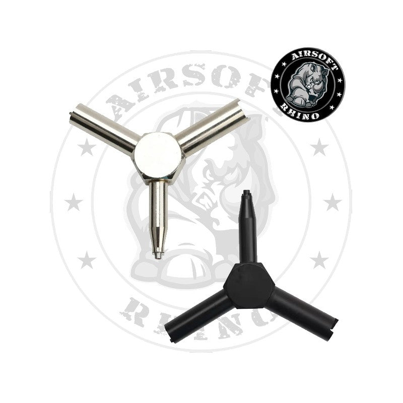 Llave Triangular para Extraccion de Valvulas de Gas - Urban Defense Chile