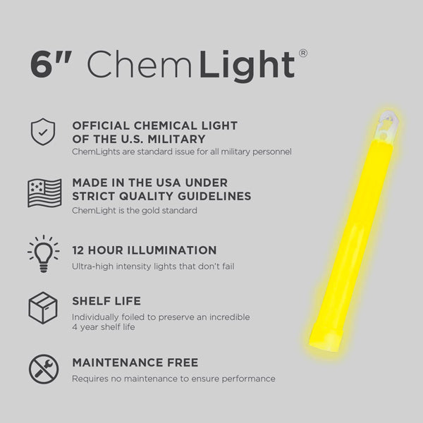 Luz Química Amarilla - Urban Defense Chile