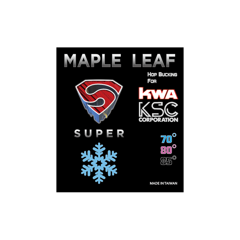 Maple Leaf Super Silicone Hop Up Bucking For Ksckwa GBB - Urban Defense Chile