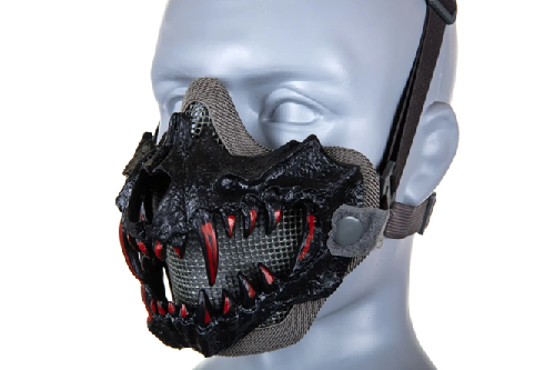 Máscara de Protección Colmillos Auditiva Stalker Evo Gris Simple - Urban Defense Chile
