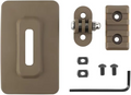 Base Montura con Velcro Tan para Casco - Urban Defense Chile