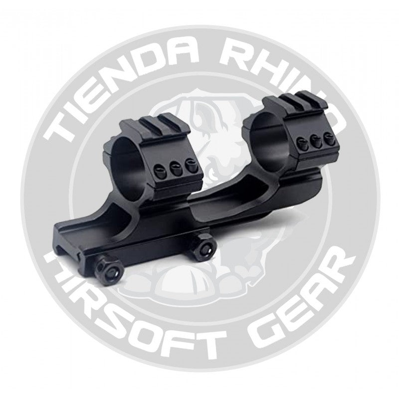 Montura Tipo Trirock Black 30MM - Urban Defense Chile