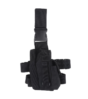 Mini Muslera Porta Secundaria Negra (GLOCK17 - 1911) - Urban Defense Chile