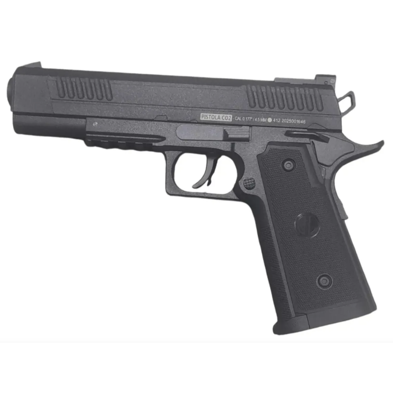 Pack Pistola CO2 Orion Balin Metálico 45MM 6901234569513 - Urban Defense Chile