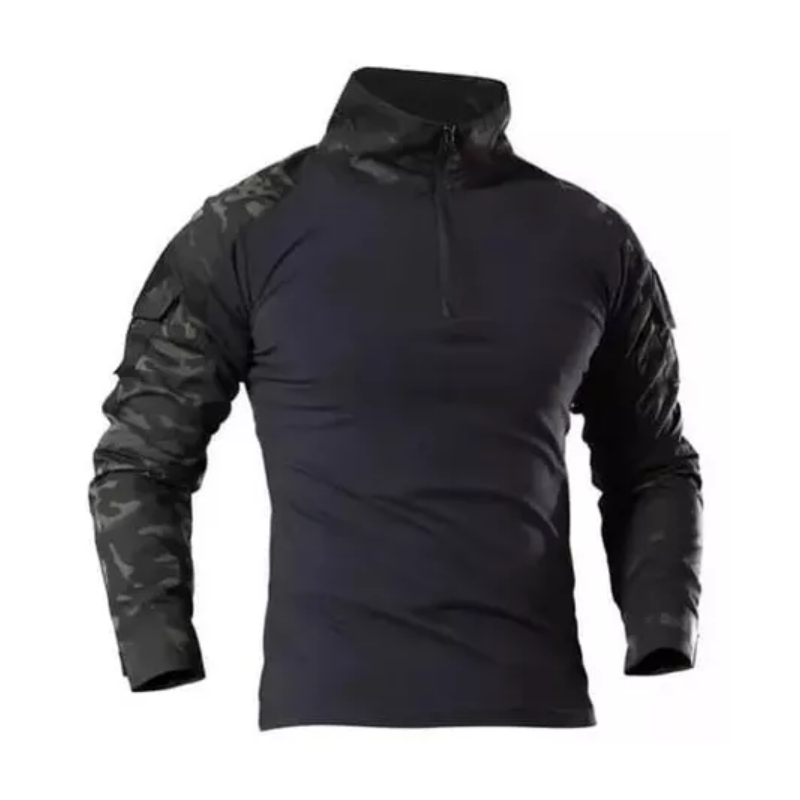 Polera Táctica Manga Larga Multicamblack - Urban Defense Chile