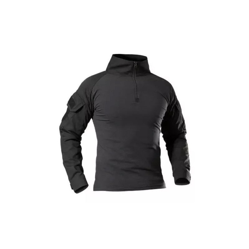 Polera Táctica Manga Larga Negra - Urban Defense Chile