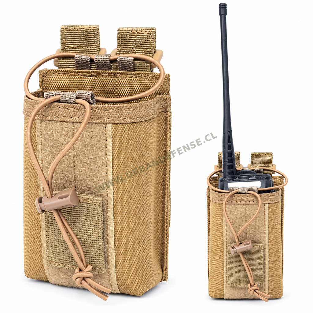Pouch Radio Tan
