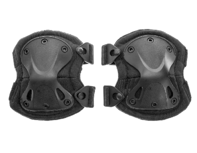 Set Rodilleras Negras Gfc Tactical - Urban Defense Chile