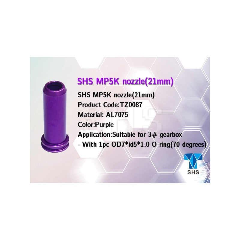 Shs MP5K Nozzle 21MM TZ0087 - Urban Defense Chile