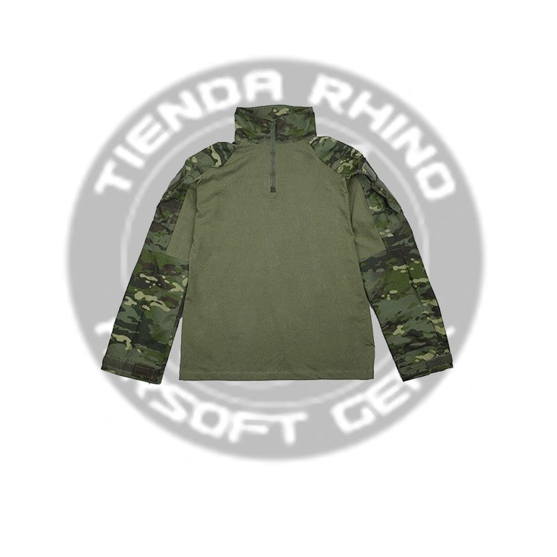 TMC Combat Shirt Multicam Tropic Talla L - Urban Defense Chile