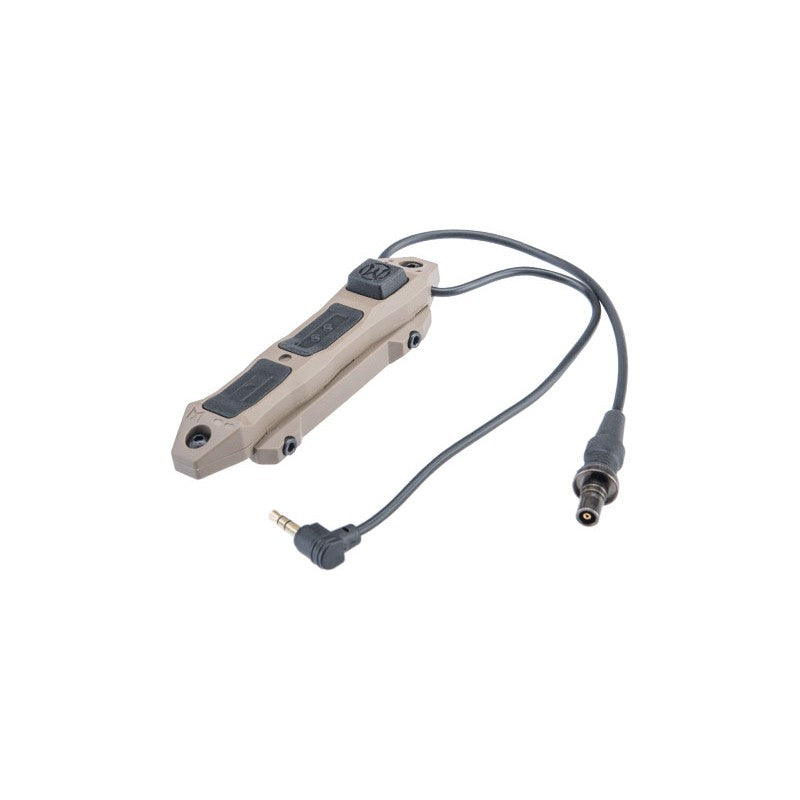 Wadsn Augmented Dual Function Tape Switch With Lock For Surefire 35MM PEQ BK WD07005 - Urban Defense Chile