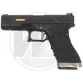 We Custom G17 Black Side And Gold Barrel - Urban Defense Chile