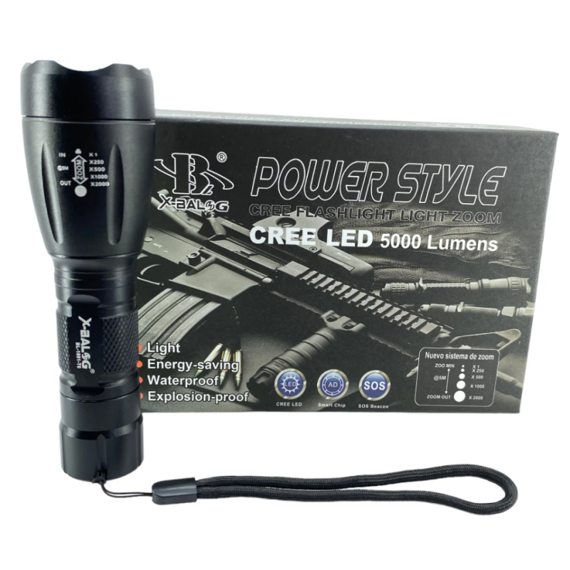 X - Balog Cree LED 5000 Lumens - Urban Defense Chile